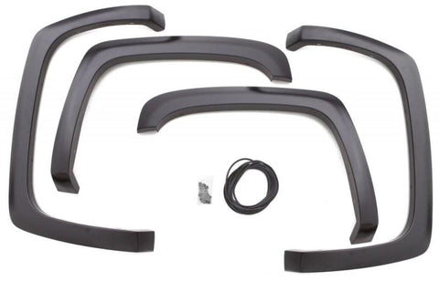 Lund 02-08 Dodge Ram 1500 SX-Sport Style Textured Elite Series Fender Flares - Black (4 Pc.) - SX203T