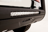 Lund 05-15 Toyota Tacoma Bull Bar w/Light & Wiring - Black - 47121210