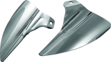 Kuryakyn Saddle Shields Heat Deflectors 09-Up Touring Smoke - 1316