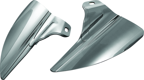 Kuryakyn Saddle Shields Heat Deflectors 09-Up Touring Smoke - 1316