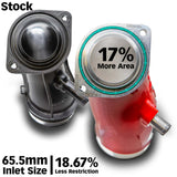 Banks Power 17-24 Chevrolet/GMC 2500/3500 6.6L Duramax L5P Monster-Ram Turbo Inlet Elbow - Red - 42792-R
