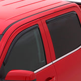 AVS 14-18 Kia Soul Ventvisor In-Channel Front & Rear Window Deflectors 4pc - Smoke - 194164