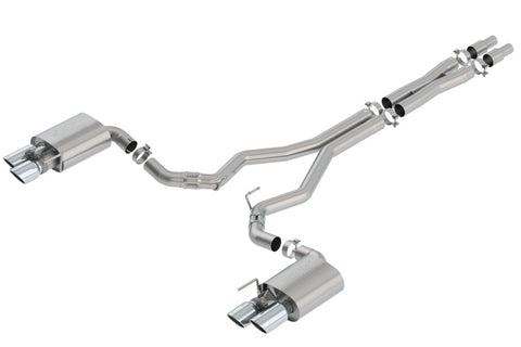Borla 2018 Ford Mustang GT 5.0L AT/MT 3in ATAK Catback Exhaust w/ Valves - 140743