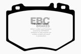 EBC 03-06 Mercedes-Benz CL600 5.5 Twin Turbo Yellowstuff Front Brake Pads - DP41487R
