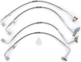 Russell Performance 07-08 Jeep Wrangler JK with 4in Lift Brake Line Kit - 695960
