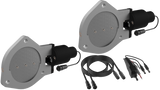 QTP 4in Bolt-On QTEC Dual Electric Cutout Valves - Pair - QTEC80