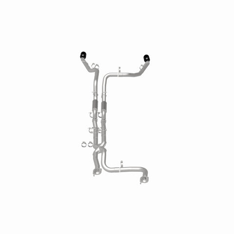 MagnaFlow 2025 Ram 1500 RHO SPEQ Series Black Chrome Cat-Back Performance Exhaust System - 19704