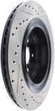 StopTech 09 Infiniti FX50 SportStop Slotted & Drilled Rear Right Rotor - 127.42105R