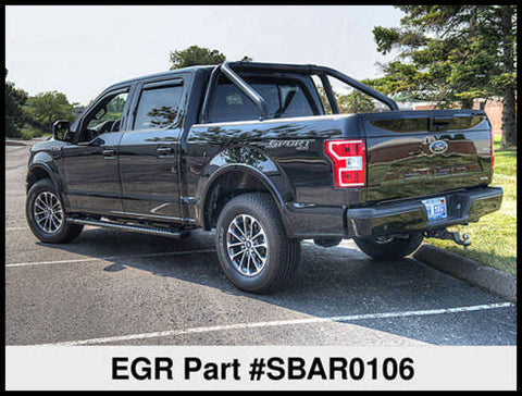 EGR 15-20 Ford F-150 S-Series Black Powder Coated Sports Bar - SBAR0106