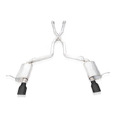 Stainless Works 18-19 Dodge Durango 6.4L Redline Catback Exhaust w/ Black Tips - DUR18CBR-B