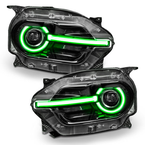 Oracle 2021 Ford Bronco Sport RGB+W Headlight DRL + Halo - ColorSHIFT w/ RF Controller - 1454-330