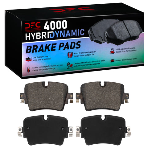 DFC 14-24 Jaguar XJ Rear 4000 Hybridynamic Brake Pads - 4000-1753-00