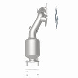 MagnaFlow Conv DF 10-12 Hyundai Genesis 3.8L - 51712