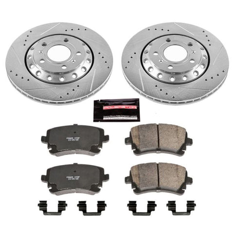 Power Stop 03-10 Audi A8 Quattro Rear Z23 Evolution Sport Brake Kit - K4562