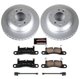 Power Stop 11-18 Porsche Cayenne Rear Z23 Evolution Sport Coated Brake Kit - CRK5979