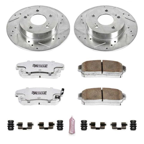 Power Stop 2001 Infiniti I30 Rear Z26 Street Warrior Brake Kit - K1169-26