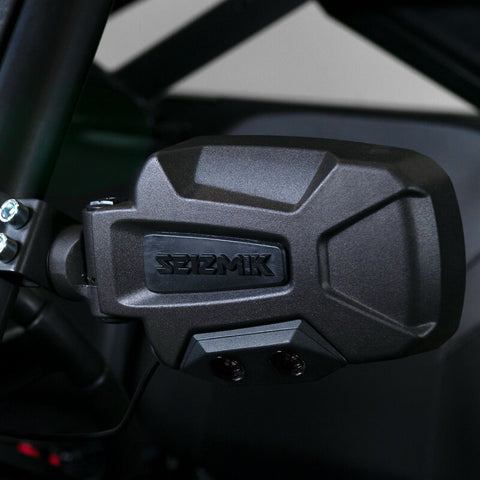 Seizmik 13+ Can Am/ Polaris Pursuit Night Vision LED Sideview Mirror - Pro-fit Clamp Pair - 56-18088KIT