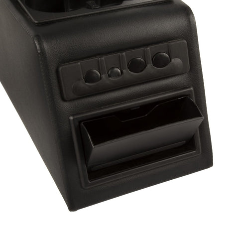 Rugged Ridge Ultimate Locking Console Black 76-95 Jeep CJ / Jeep Wrangler - 13102.01
