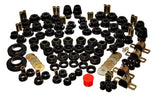 Energy Suspension 07-11 Jeep JK 2dr Black Hyper-Flex Master Bushing Set - 2.18109G
