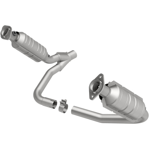 MagnaFlow Conv DF 05-06 Dodge Dakota/2006 Mitsubishi Raider 3.7L Y-Pipe Assembly - 49462