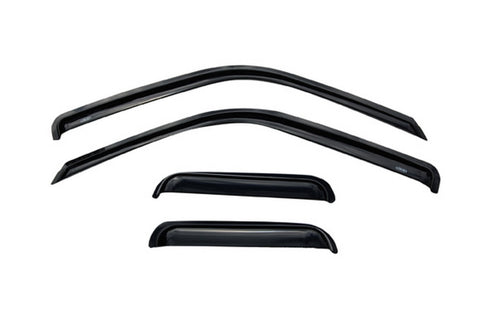 AVS 88-99 Chevy CK Ext. Cab Ventvisor Outside Mount Window Deflectors 4pc - Smoke - 94231