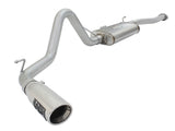 aFe MACH Force XP 2.5in Cat-Back Stainless Steel Exhaust w/Polished Tip Toyota Tacoma 13-14 2.7L - 49-46024-P
