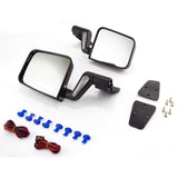 Rugged Ridge 87-02 Jeep Wrangler Black Heated Door Mirror Kit - 11002.20