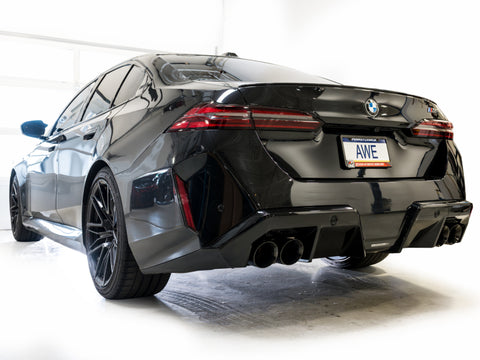 AWE Tuning BMW G90/G99 M5 Touring Edition Cat-Back Exhaust - Diamond Black Tips - 3015-43790