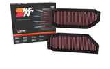 K&N 22-23 Mercedes Benz SL55 AMG V8 4.0L Replacement Air Filters (2 Per Box) - 33-3181