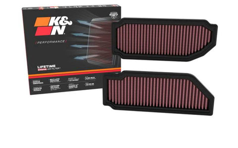K&N 22-23 Mercedes Benz SL55 AMG V8 4.0L Replacement Air Filters (2 Per Box) - 33-3181