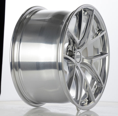 BBS CI-R 19x9 5x120 ET44 Ceramic Polished Rim Protector Wheel -82mm PFS/Clip Required - CI2203CP