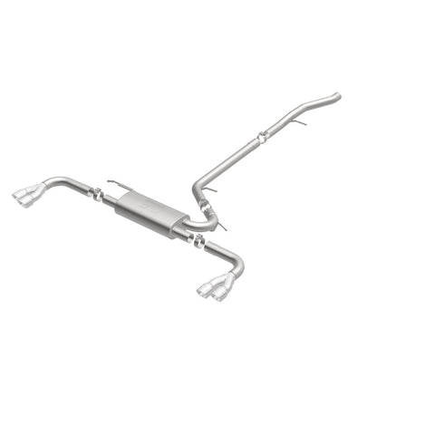 MagnaFlow 15-17 GMC Terrain V6 3.6L 409SS Cat-Back Exhaust Quad Split Rear with 3in Polished Tips - 19114