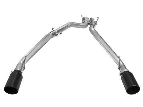 aFe MACHForce XP DPF-Back Exhaust 3in SS w/ 5in Black Tips 2014 Dodge Ram 1500 V6 3.0L EcoDiesel - 49-42045-B