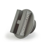 Mishimoto 87-01 Ford Mustang Hoonigan Oil Filler Cap - Silver - MMOFC-MUS1-HOONSL