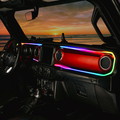 ORACLE Lighting Jeep Wrangler JL / Gladiator JT ColorSHIFT Fiber Optic LED Interior Kit - 4236-333