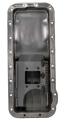 Moroso Ford 352-428 FE (w/Front Sump) Deep Wet Sump 7qt 7.5in Steel Oil Pan - 20609