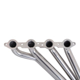 BBK 10-15 Camaro LS3 L99 Long Tube Exhaust Headers With Converters - 1-3/4 Silver Ceramic - 40210