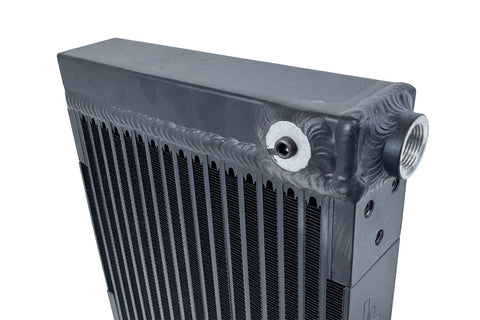 CSF Universal Large Single-Pass Oil Cooler - M22 x 1.5 - 12in L x 9.33in H x 2.16in W - 8371