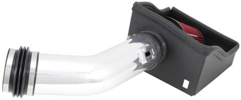 Spectre 11-14 Ford F150 SVT Raptor V8-6.2L F/I Air Intake Kit - Polished w/Red Filter - 9977