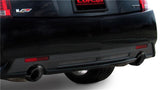 Corsa 2009-2014 Cadillac CTS Sedan V 6.2L V8 Black Sport Axle-Back Exhaust - 14941BLK