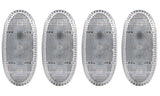 ANZO 2011-2016 Ford F-350 LED Fender Light Kit Clear 2pc Amber / 2pc Red - 861108
