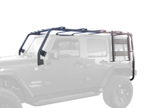 Body Armor 4x4 07-18 Jeep Wrangler JK 2dr Roof Rack Frame Crossbars/Rails - JK-713