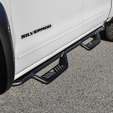 Westin 14-18 Chevrolet Silverado / GMC Sierra Crew Cab Outlaw Nerf Step Bars (Excl. Diesel) - 20-13725