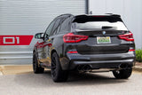 Dinan 20-25 BMW X3 M/X4 M (F97/F98) Free Flow Axleback Exhaust System - Black Tips - D660-0086-BLK