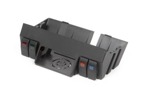 Daystar 2007-2018 Jeep Wrangler JK 2WD/4WD - Radio Mount & Switches (GMRS Radio Not Included) - KJ71064BK
