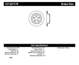 StopTech Slotted & Drilled Sport Brake Rotor - 127.62117R