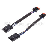 NAMZ 16-23 V-Twin Softail (Except FLSTC/FLSTN) Plug-N-Play Front Turn Signal Extension 8in. - NTSX-CB08