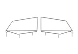 Rampage 1987-1995 Jeep Wrangler(YJ) Window Frame Only - Black - 89699