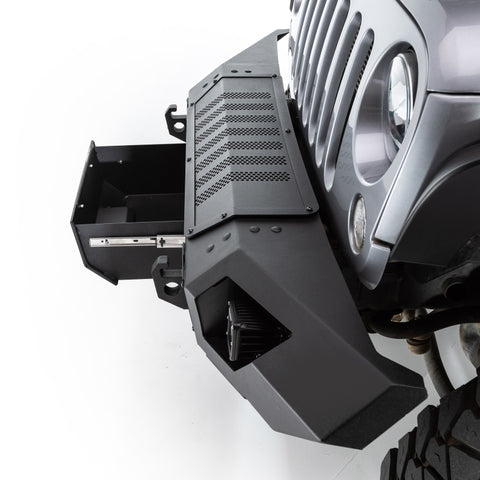 Go Rhino 07-20 Jeep Wrangler JL/JLU/JK/JKU/Gladiator JT Trailline Front Straight Bumper - 230116T