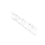 KC HiLiTES FLEX ERA LED Light Bar 10in. Light Shield - Clear (SHIELD ONLY) - 5332